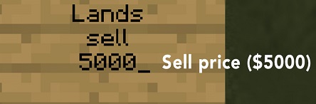 Configuratie pentru sign-ul de vanzare